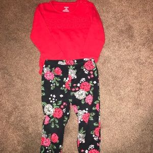 EUC Carters Outfit size 18 months